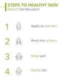Bioderma Sebium Gel Moussant Purifying Cleansing Foaming Gel Combination To Oily Skin, 100ml