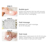 O3+ Pedilogix Bubblegum Manicure Pedicure Kit for Hand and Feet Lightening, Softening and Massage (1 Pc, 57 g)
