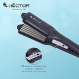 HECTOR Professional Hair Crimping Machine,Black 4 in 1 HT-15