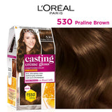 Loreal Paris Casting Creme Gloss Praline Brown 87.5g+72ml