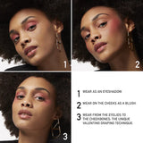 VALENTINO Eye2 Cheek Dual Use Blush &amp; Eye Shadow 07 Orange Delight 3.6g