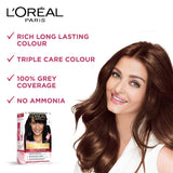 Loreal Paris Excellence Creme Tripe Care Color 1 Black 100g+72ml