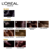 Loreal Paris Excellence Creme Triple Care Color 4.25 Aishwarya'S Brown 100G+72ml