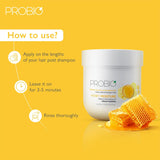 Godrej Professional Probio Honey Moisture Hair Mask (200G) For Dry & Damaged Hair No Sulphate No Paraben No Sls No Sles With Honey & Nourishing Oil