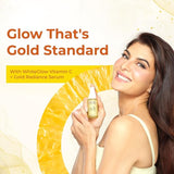 Lotus Herbals WhiteGlow Vitamin C and Gold Radiance Face Serum | Reduces Dark Spots | Enriched with Vitamin C & Gold | | 100x More Vitamin C | Smoothens Skin | Boosts Radiance | Paraben-Free | 30ml