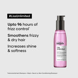 L'Oreal Professionnel Liss Unlimited Primrose Oil 125ml (Leave-In Serum) For Frizz Control