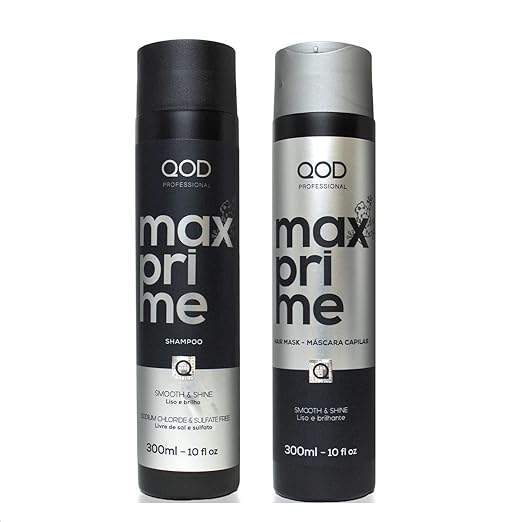 Qod Professional Max Prime After Treatment Shampoo & Hair Mask