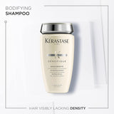 KERASTASE Densifique Densité Shampoo, 250ml | Thickening & Strengthening Shampoo | Removes Build-Up & Adds Shine | With Hyaluronic Acid | For Fine, Thin & Thinning Hair