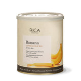 Rica Banana Liposoluble Wax for Dry skin with Glyceryl Rosinate, Natural Beeswax and Zinc Oxide - 800ml