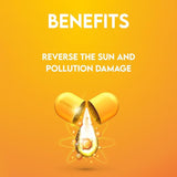 Jovees Herbal Revita Glow Vitamin C Face Serum Infused with Vitamin C & Kakadu Plum | For Skin Brightening & Hyperpigmentation | For All Skin Type | 30ml