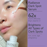 Caudalie Vinoperfect Radiance Dark Spot Serum - Reduces the Appearance of All Types of Dark Spots, Brightens & Evens Skin Tone 30ml