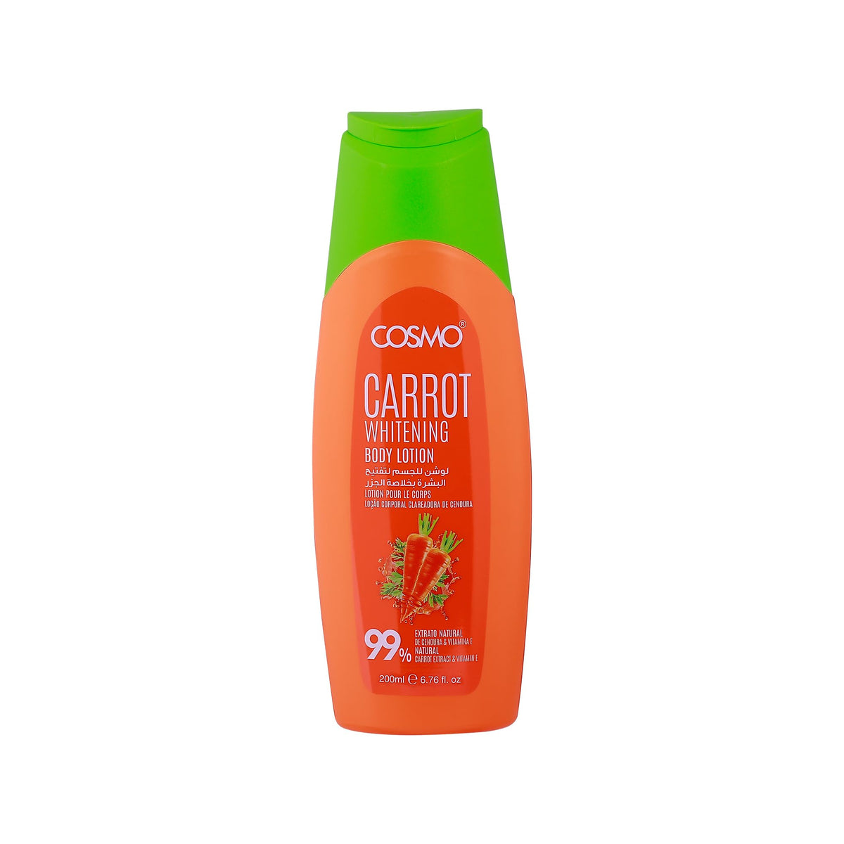 99% NATURAL CARROT BODY LOTION