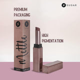 SUGAR Cosmetics Mettle Satin Lipstick 2.2g