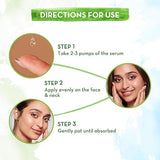 Mamaearth Rice Water Dewy Active Serum with 10% Niacinamide, Rice Water & Hyaluronic Acid For Glass Skin | Gives Dewy Finish |Brightens Skin|Suits All Skin Types 50 ml