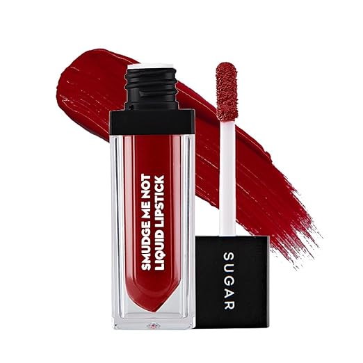 SUGAR Smudge Me Not Mini Matte Liquid Lipstick | Lasts Upto 12 hrs | Transferproof & Waterproof 4.5ml