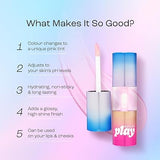 SUGAR Play Mega Hype Colour Changing Lip Oil | PH Reactive Colour Changing Lip & Cheek Oil | 4.4ml