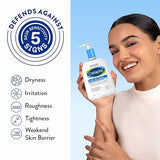 Cetaphil Gentle Skin Cleanser For Dry, Normal Sensitive Skin, 500ml Hydrating Face Wash With Niacinamide,Vitamin B5, Dermatologist Recommended, Paraben