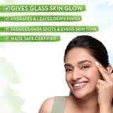 Mamaearth Rice Water Dewy Active Serum with 10% Niacinamide, Rice Water & Hyaluronic Acid For Glass Skin | Gives Dewy Finish |Brightens Skin|Suits All Skin Types 50 ml