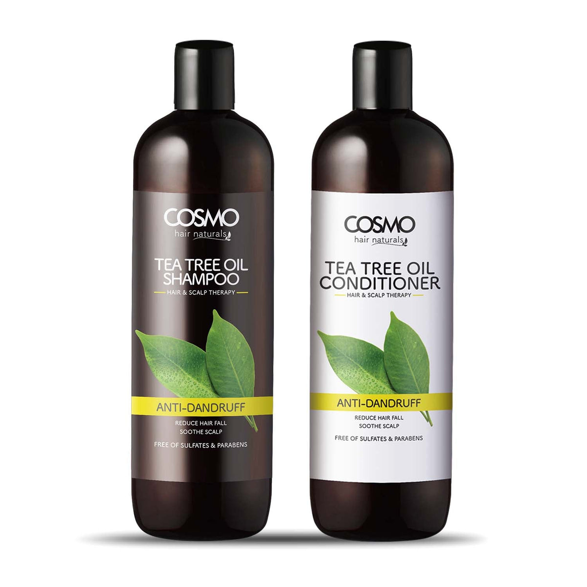 Soothing Scalp & Anti Dandruff - Tea Tree Shampoo & Conditioner 480Ml X 2