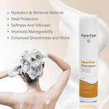 kera fine smooth & shine shampoo |250ml | smooth & shine haircare luxe line green technology | sulfate free & paraben free | sodium chloride free