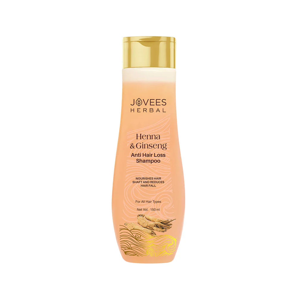 Jovees Henna & Ginseng Anti Hair Loss Shampoo | Promotes Hair Growth 300ml