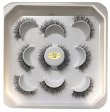 GOURI COSMETICS™ 3D FALSE EYELASHES - False Eyelashes for Women - ( 5 Pair Pack )