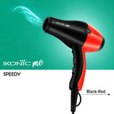 Ikonic Professional Speedy Hair Dryer (Black & Red)