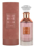 Lattafa Velvet Rose Unisex Eau De Parfum 100Ml | Oud And Musk Fragrances | Imported Edp Perfume Scent | Suitable For All Skin Types (Velvet Rose Eau De Parfum Scent, Liquid)