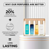 Bellavita Luxury Unisex Perfume Gift Set - 4 x 20ml (Occasions)