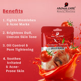 'Anti-Blemish Tomato Jelly Peel-Off Mask 30gm | Blemish Removal & Skin Clearing Face Mask with Natural Tomato Extract'