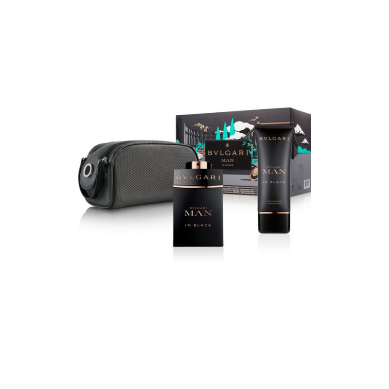 Bvlgari Man In Black Gift Set for Men