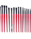 BEAUTILICIOUS Hued Collection Brush Kit (25 Pcs.) + Free Onyx Glam Brush book (Brush folder)