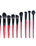 BEAUTILICIOUS Hued Collection Brush Kit (25 Pcs.) + Free Onyx Glam Brush book (Brush folder)