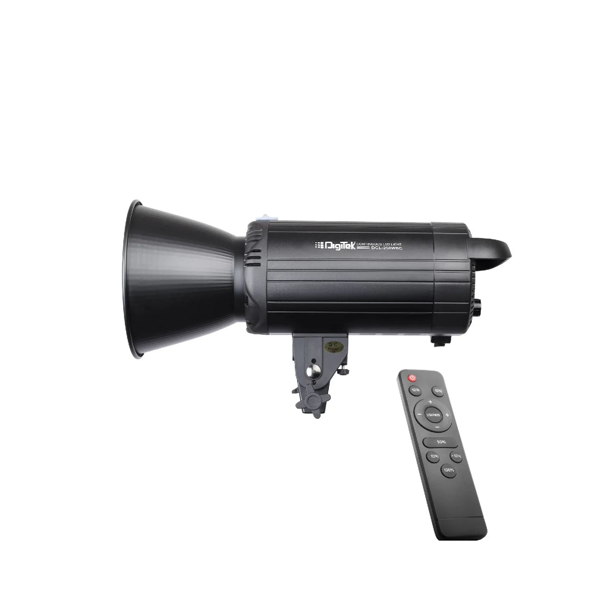 Digitek Lite (DCL-250WBC) Combo Bi Color Continuous LED Light with 18 CM Reflector Suitable for All Kinds of Small Production Photography/Power Saving & Environment Protection