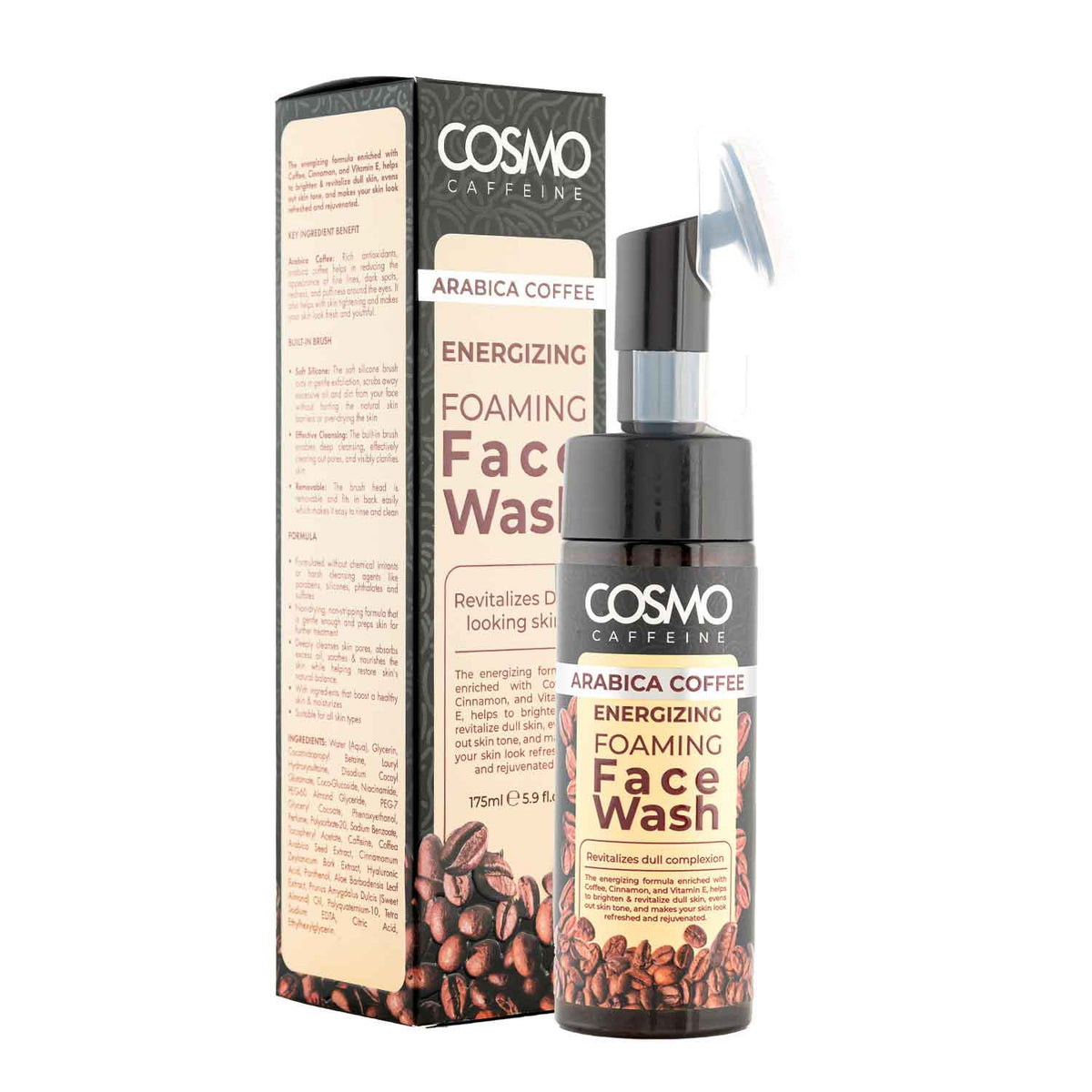 CAFFEINE COFFEE FOAMING FACE WASH