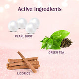 Lotus Radiant Pearl Facial Kit for Lightening &amp; Brightening skin with Pearl dust &amp; Green Tea, 4 easy steps, 170g(Multiple Use)
