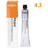 Loreal Majirel Hair Color 50G 4.3 Brown Gold Reflect + Oxidant 1000Ml Combo
