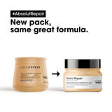 L'oreal Professionnel Paris Serie Expert Absolut Repair Mask, 490g | Dry Hair Mask Provides Deep Conditioning & Strength