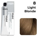 Loreal Professional Majirel Hair Color 50G No 8 Light Blonde + Oxidant 495Ml Combo