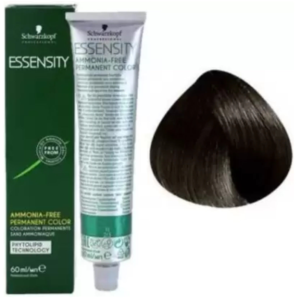 Schwarzkopf Essensity Hair Color 60G 3-00 Dark Brown + Developer 1000m ...