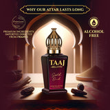 Bellavita TAAJ Gold OUD Attar - 12ml