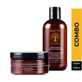 Amazon Series Jojoba Moisturizing Keratin Shampoo and Masque Combo Pack