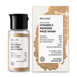 Brillare Vitamin C Powder Face Wash For Glowing, Bright Looking Skin (15gm)