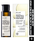 Brillare 2% Salicylic And 10% Lactic Acid Salicylic & Lactic Acid Face Wash (100ml)
