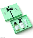 Brillare Minty Fresh Gift Set Body Was, Body Lotion, Hand Creme (Pack of 3)