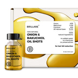 Brillare Onion & Bakuchiol Oil Shots For Hair Fall Reduction (48ml)