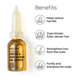 Brillare Onion & Bakuchiol Oil Shots For Hair Fall Reduction (48ml)