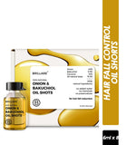 Brillare Onion & Bakuchiol Oil Shots For Hair Fall Reduction (48ml)