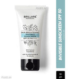 Brillare Professional Skin Brightening Invisible Sunscreen with SPF50 (50gm)