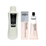Loreal Paris Professional Dia Color Ammonia Free Hair Color 6.45 Dark Copper Mahogany Blonde 60ml + 20 Vol Developer 495ml